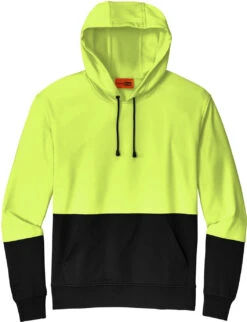 CornerStone Enhanced Visibility Fleece Pullover Hoodie -Thread Logic Store CornerStone Enhanced Visibility Fleece Pullover Hoodie Safety Yellow S 5