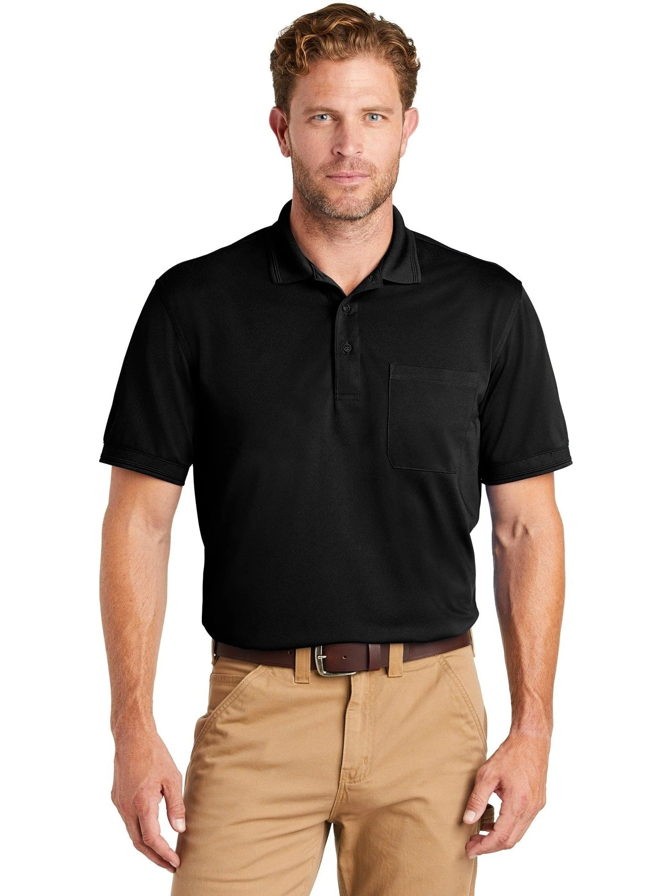 CornerStone Industrial Snag-Proof Pique Pocket Polo 4 CornerStone Industrial Snag-Proof Pique Pocket Polo - Image 4