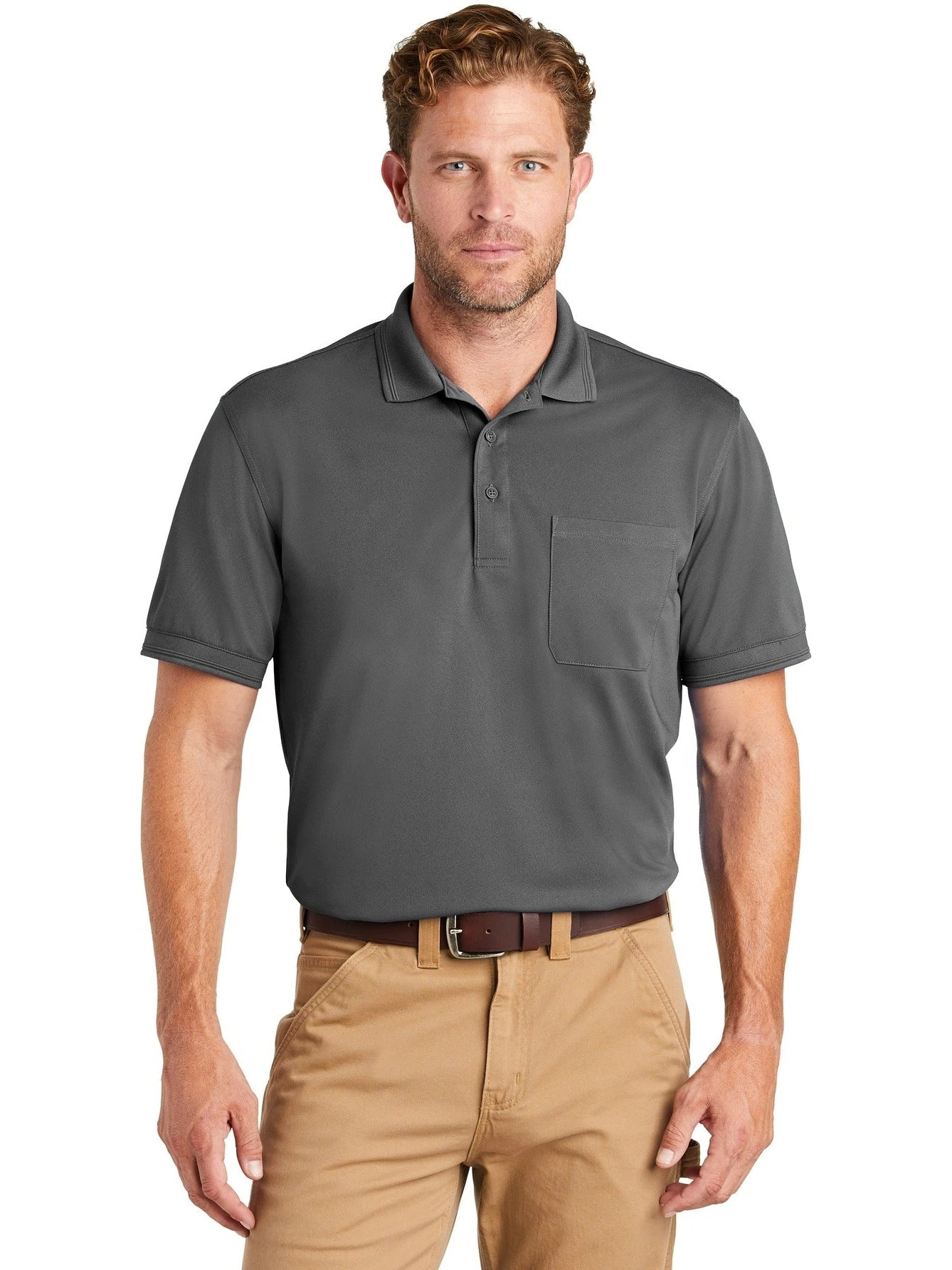 CornerStone Industrial Snag-Proof Pique Pocket Polo 8 CornerStone Industrial Snag-Proof Pique Pocket Polo - Image 8