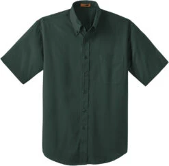CornerStone Short Sleeve SuperPro Twill Shirt -Thread Logic Store CornerStone Short Sleeve SuperPro Twill Shirt Dark Green S 9