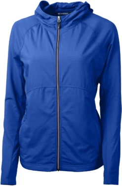 Cutter & Buck Ladies Adapt Eco Knit Full Zip Jacket -Thread Logic Store Cutter Buck Ladies Adapt Eco Knit Full Zip Jacket Tour Blue S 5 scaled