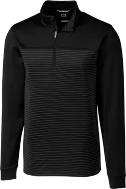 OUTLET-Cutter & Buck Traverse Stripe Half Zip 5 OUTLET-Cutter & Buck Traverse Stripe Half Zip -Thread Logic Store Cutter Buck Traverse Stripe Half Zip Black S 1 900af678 760c 417f 92b5 0afa59a17568 scaled