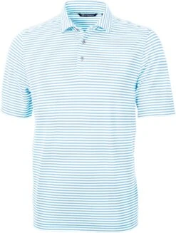 Cutter & Buck Virtue Eco Pique Stripe Recycled Polo 14 Cutter & Buck Virtue Eco Pique Stripe Recycled Polo -Thread Logic Store Cutter Buck Virtue Eco Pique Stripe Recycled Polo Atlas S 2