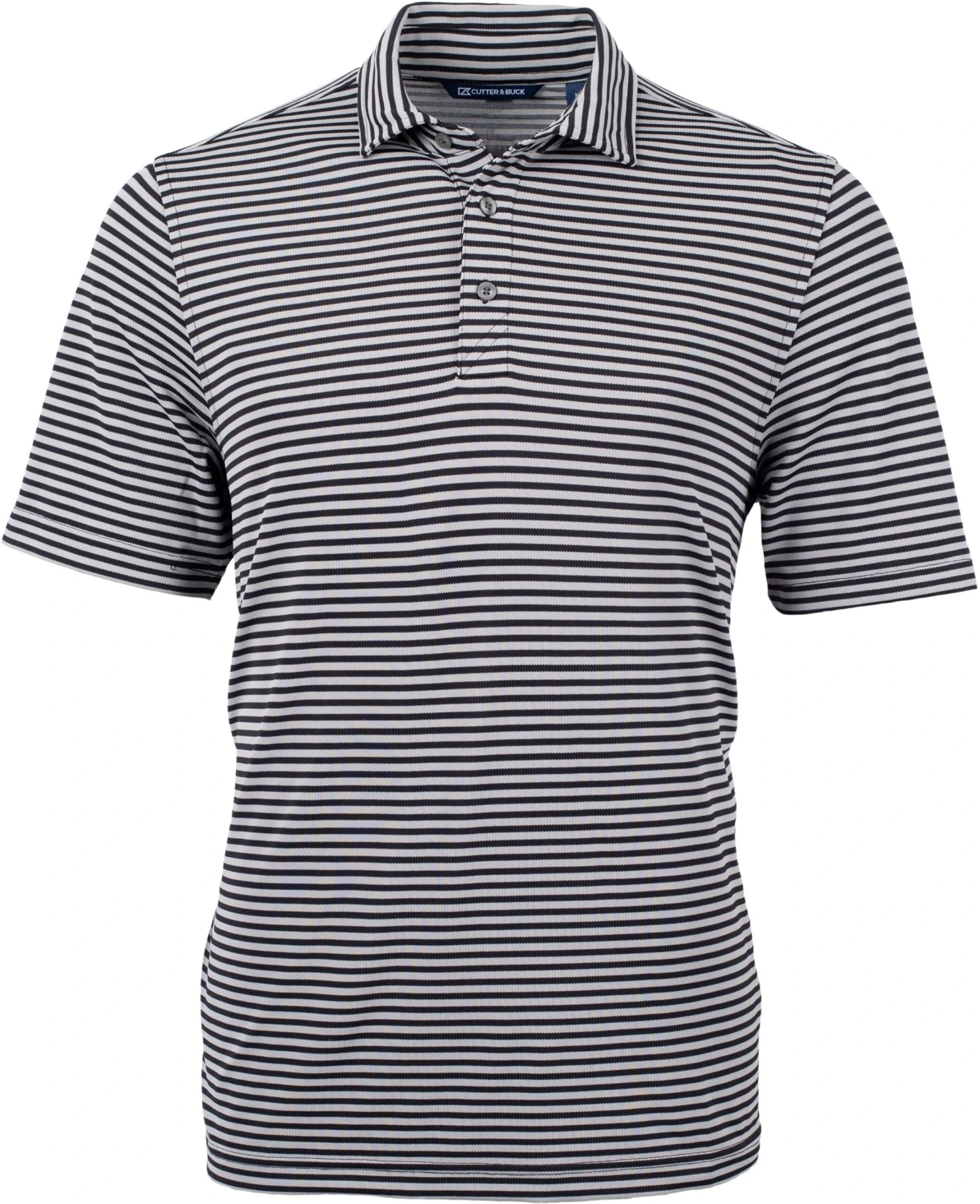 Cutter & Buck Virtue Eco Pique Stripe Recycled Polo 2 Cutter & Buck Virtue Eco Pique Stripe Recycled Polo - Image 2