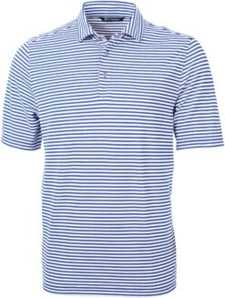 Cutter & Buck Virtue Eco Pique Stripe Recycled Polo 19 Cutter & Buck Virtue Eco Pique Stripe Recycled Polo -Thread Logic Store Cutter Buck Virtue Eco Pique Stripe Recycled Polo Chelan S 7