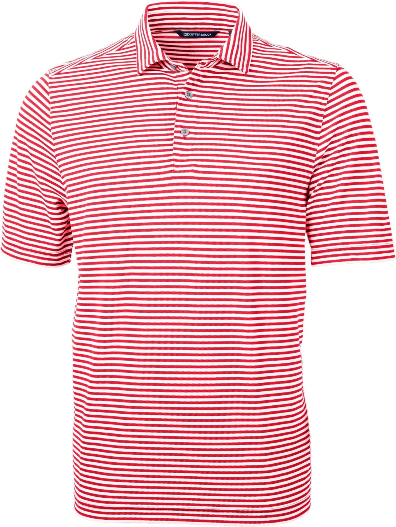 Cutter & Buck Virtue Eco Pique Stripe Recycled Polo 7 Cutter & Buck Virtue Eco Pique Stripe Recycled Polo - Image 7