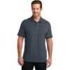 CLOSEOUT - District Made Mens Stretch Pique Polo