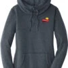 District Ladies Lightweight Fleece Hoodie