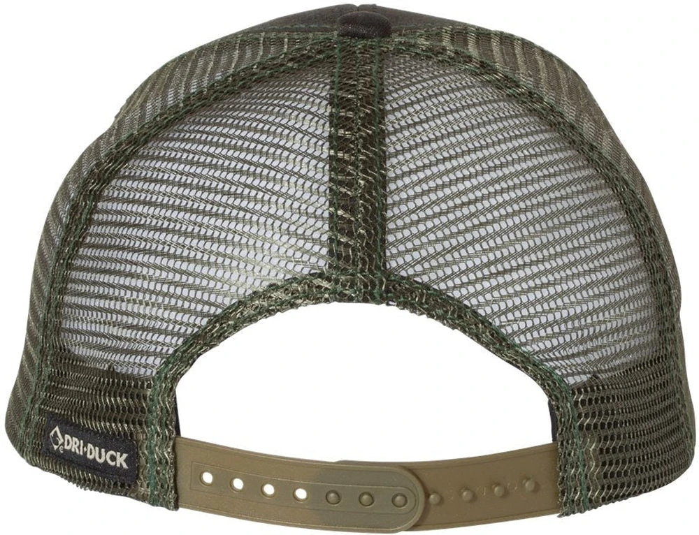 DRI Duck Buck Head Trucker Cap 3 DRI Duck Buck Head Trucker Cap - Image 3