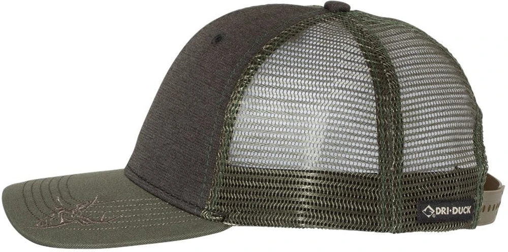 DRI Duck Buck Head Trucker Cap 4 DRI Duck Buck Head Trucker Cap - Image 4