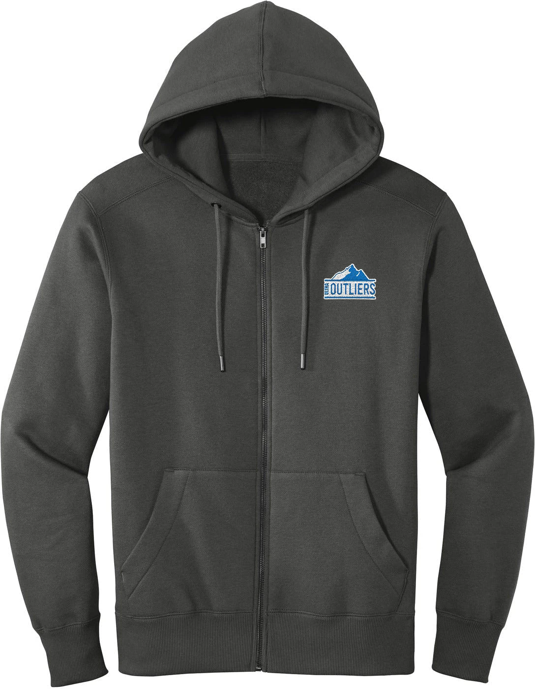 District Perfect Weight Fleece Full-Zip Hoodie 1 District Perfect Weight Fleece Full-Zip Hoodie