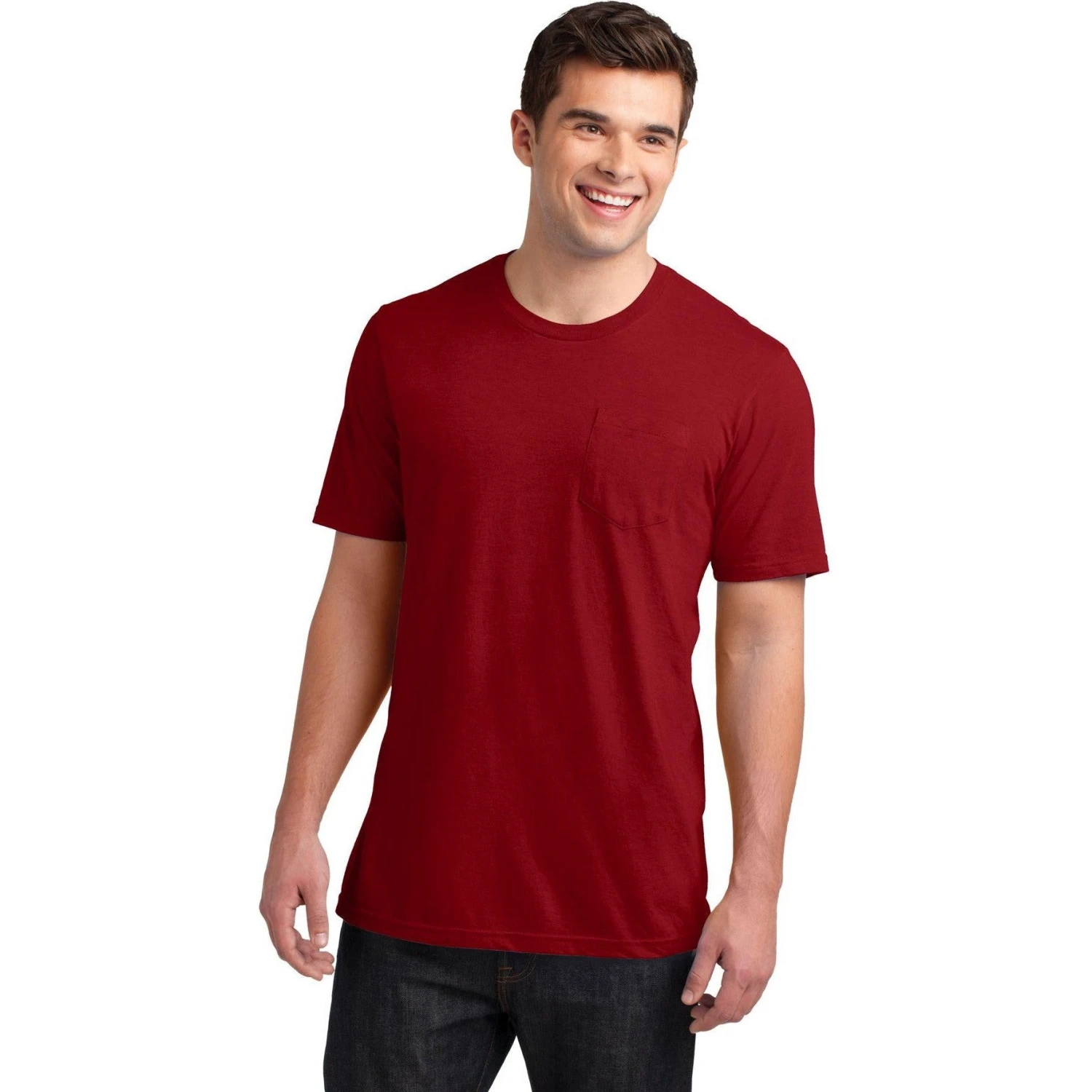 CLOSEOUT - District Very Important Tee With Pocket 1 CLOSEOUT - District Very Important Tee With Pocket