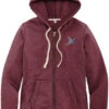 District Ladies Re-Fleece Full-Zip Hoodie