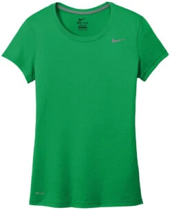 Nike Ladies Team RLegend Tee -Thread Logic Store DV7312 applegreen flat front