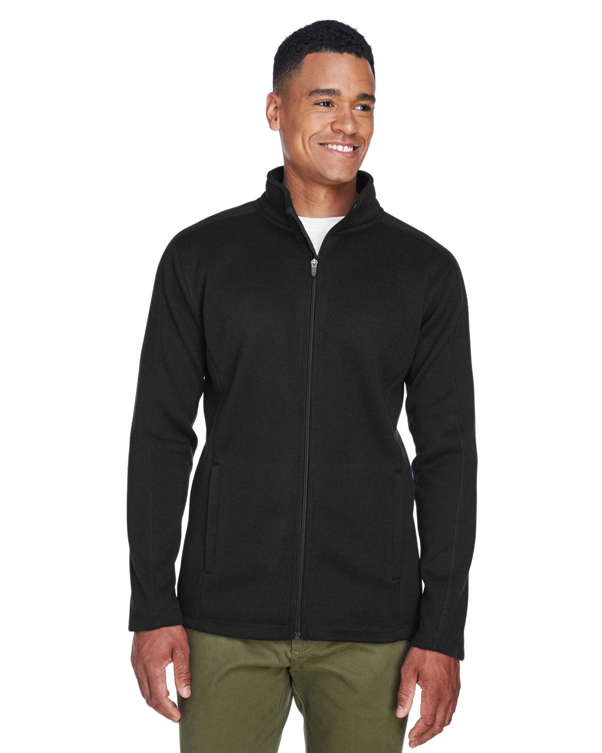 Devon & Jones Bristol Full-Zip Sweater Fleece Jacket 2 Devon & Jones Bristol Full-Zip Sweater Fleece Jacket - Image 2