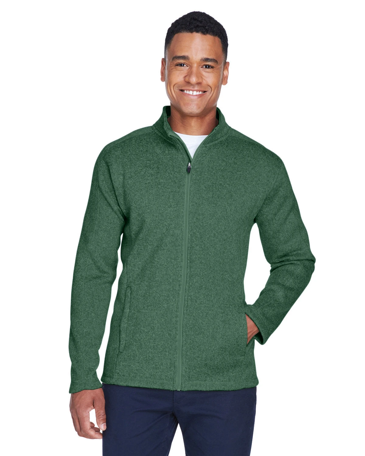 Devon & Jones Bristol Full-Zip Sweater Fleece Jacket 5 Devon & Jones Bristol Full-Zip Sweater Fleece Jacket - Image 5