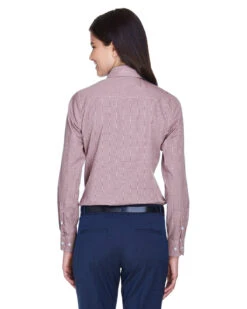 Devon & Jones Ladies Gingham Check Dress Shirt 17 Devon & Jones Ladies Gingham Check Dress Shirt -Thread Logic Store Devon Jones Ladies Gingham Check Dress Shirt 2