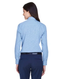 Devon & Jones Ladies Gingham Check Dress Shirt 20 Devon & Jones Ladies Gingham Check Dress Shirt -Thread Logic Store Devon Jones Ladies Gingham Check Dress Shirt 5