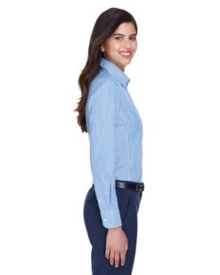 Devon & Jones Ladies Gingham Check Dress Shirt 21 Devon & Jones Ladies Gingham Check Dress Shirt -Thread Logic Store Devon Jones Ladies Gingham Check Dress Shirt 6