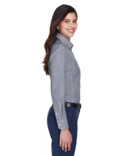 Devon & Jones Ladies Gingham Check Dress Shirt 24 Devon & Jones Ladies Gingham Check Dress Shirt -Thread Logic Store Devon Jones Ladies Gingham Check Dress Shirt 9