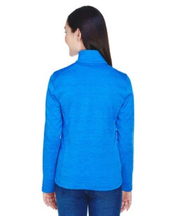 OUTLET-Devon & Jones Ladies Newbury Mélange Fleece Quarter-Zip -Thread Logic Store Devon Jones Ladies Newbury Melange Fleece Quarter Zip 11