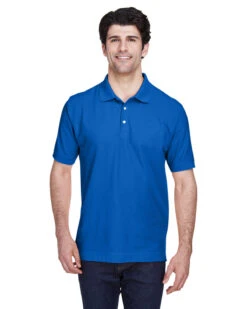 OUTLET-Devon & Jones Pima Pique Short-Sleeve Polo 20 OUTLET-Devon & Jones Pima Pique Short-Sleeve Polo -Thread Logic Store Devon Jones Pima Pique Short Sleeve Polo French Blue S 4