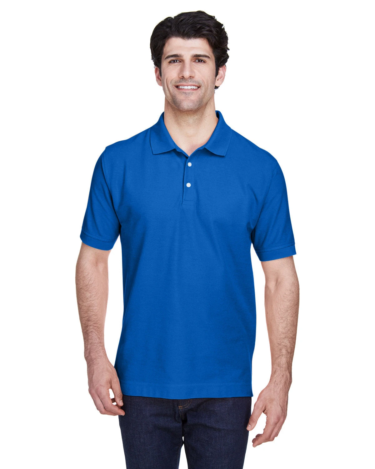 OUTLET-Devon & Jones Pima Pique Short-Sleeve Polo 5 OUTLET-Devon & Jones Pima Pique Short-Sleeve Polo - Image 5