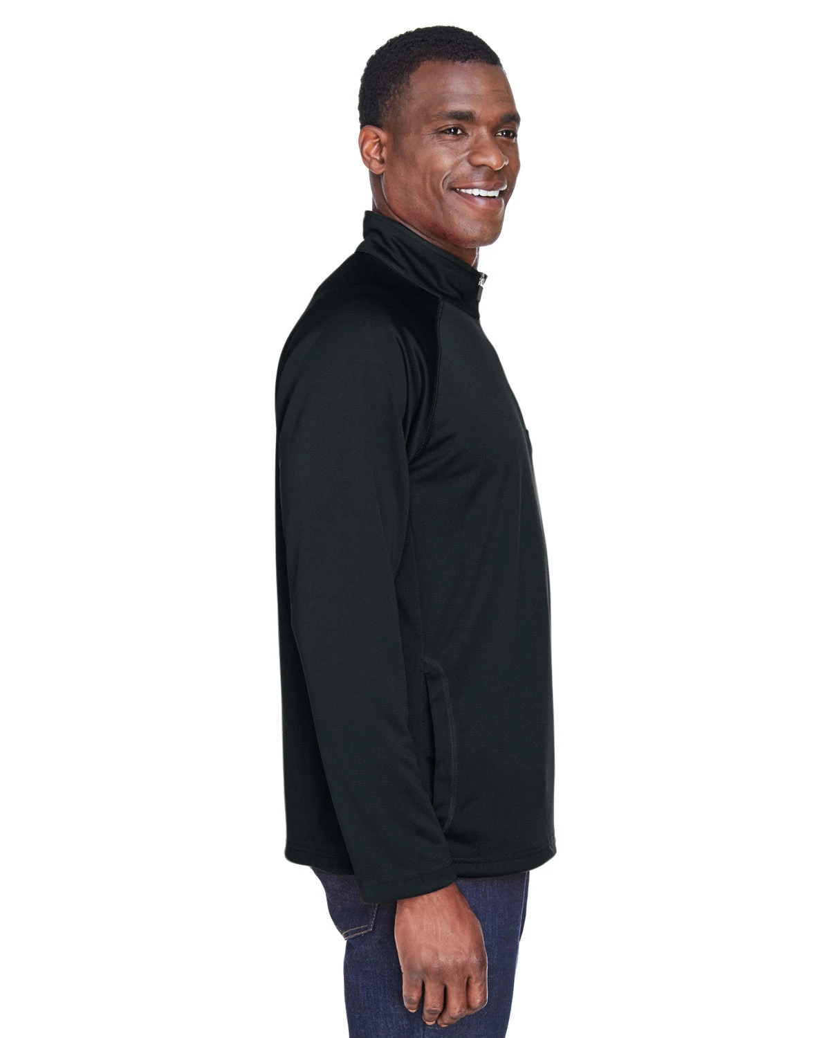 Devon & Jones Stretch Tech-Shell Compass Quarter-Zip 4 Devon & Jones Stretch Tech-Shell Compass Quarter-Zip - Image 4