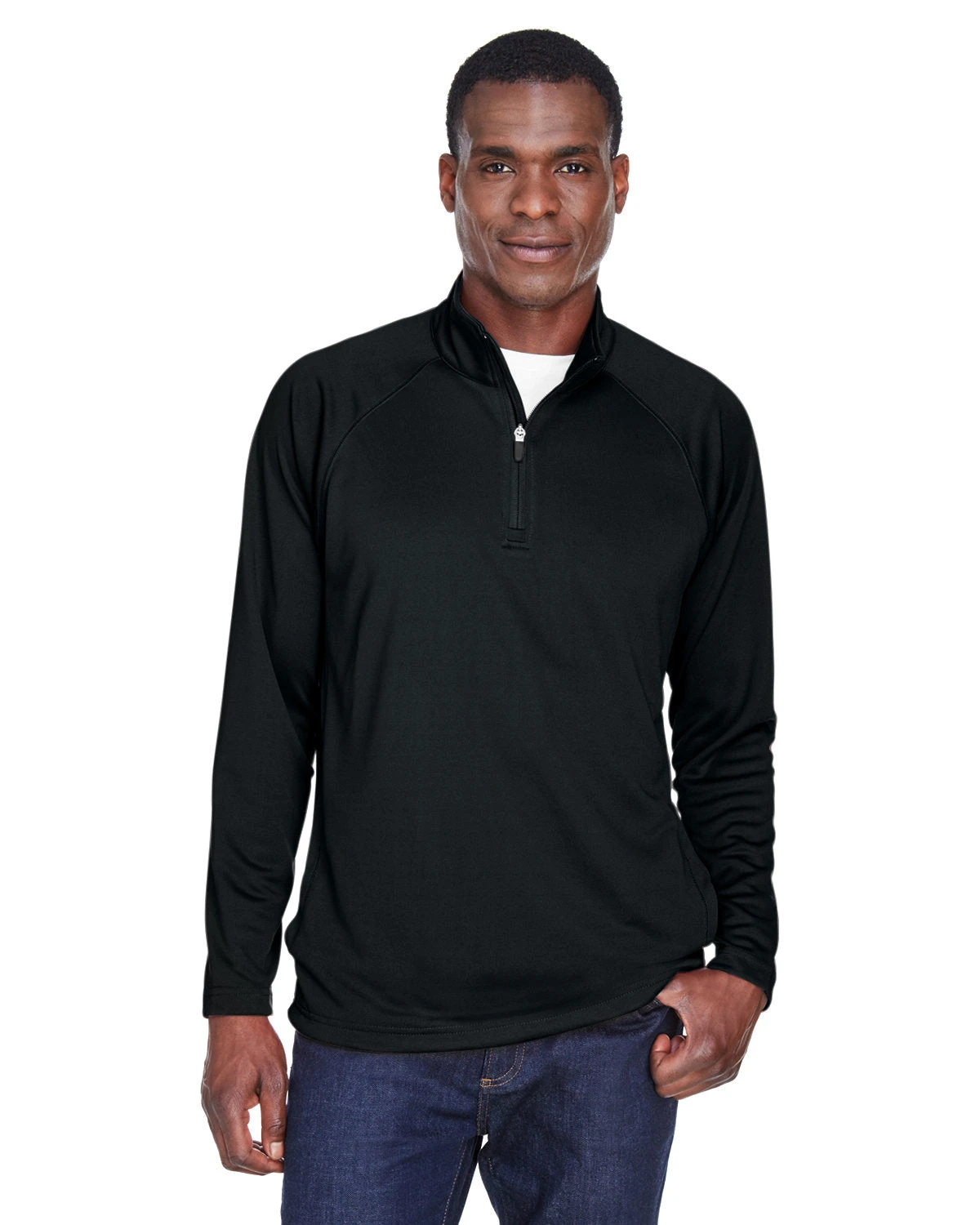 Devon & Jones Stretch Tech-Shell Compass Quarter-Zip 2 Devon & Jones Stretch Tech-Shell Compass Quarter-Zip - Image 2