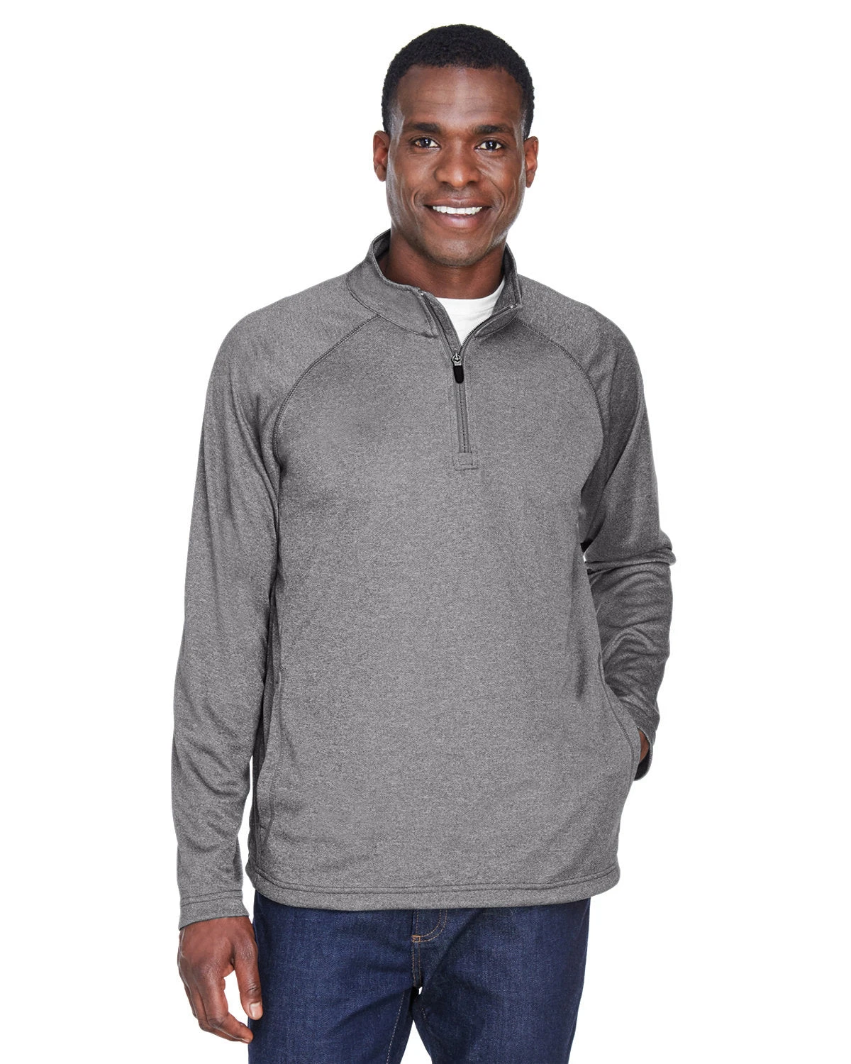 Devon & Jones Stretch Tech-Shell Compass Quarter-Zip 5 Devon & Jones Stretch Tech-Shell Compass Quarter-Zip - Image 5