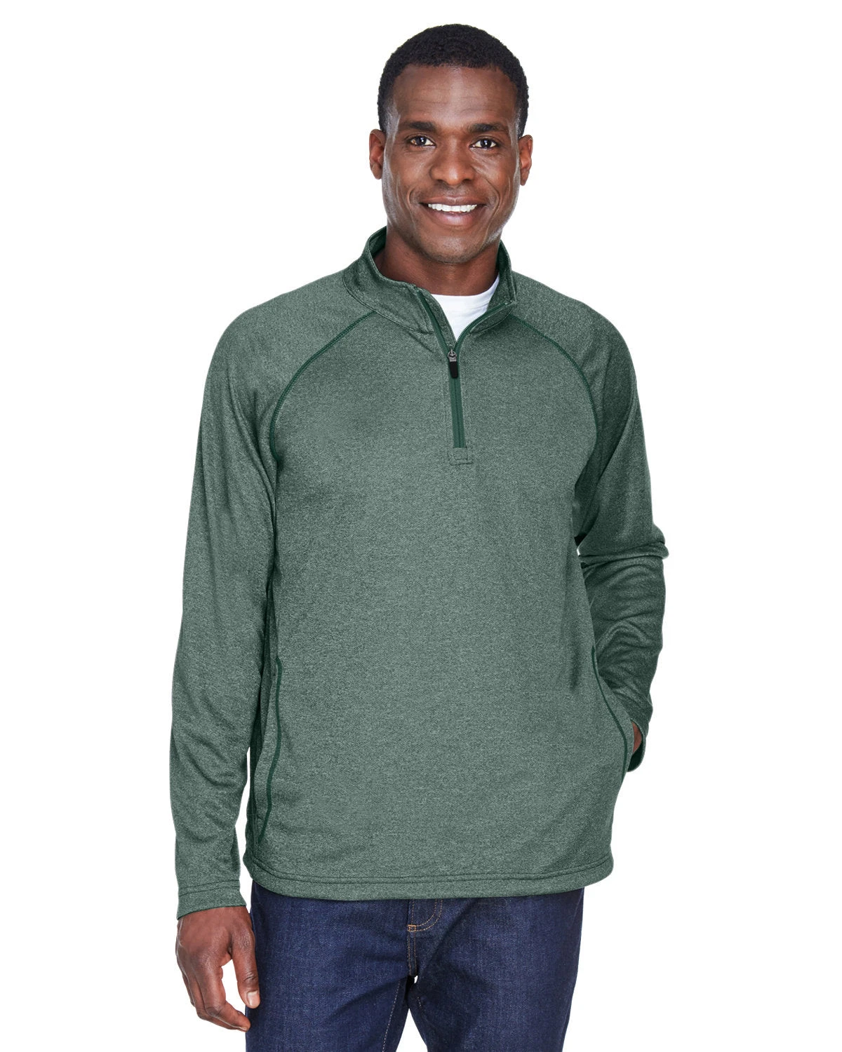 Devon & Jones Stretch Tech-Shell Compass Quarter-Zip 8 Devon & Jones Stretch Tech-Shell Compass Quarter-Zip - Image 8