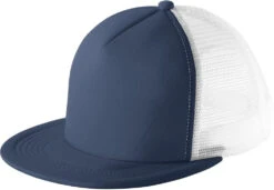 District Flat Bill Snapback Trucker Cap -Thread Logic Store District Flat Bill Snapback Trucker Cap 17