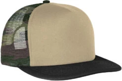 District Flat Bill Snapback Trucker Cap -Thread Logic Store District Flat Bill Snapback Trucker Cap 5
