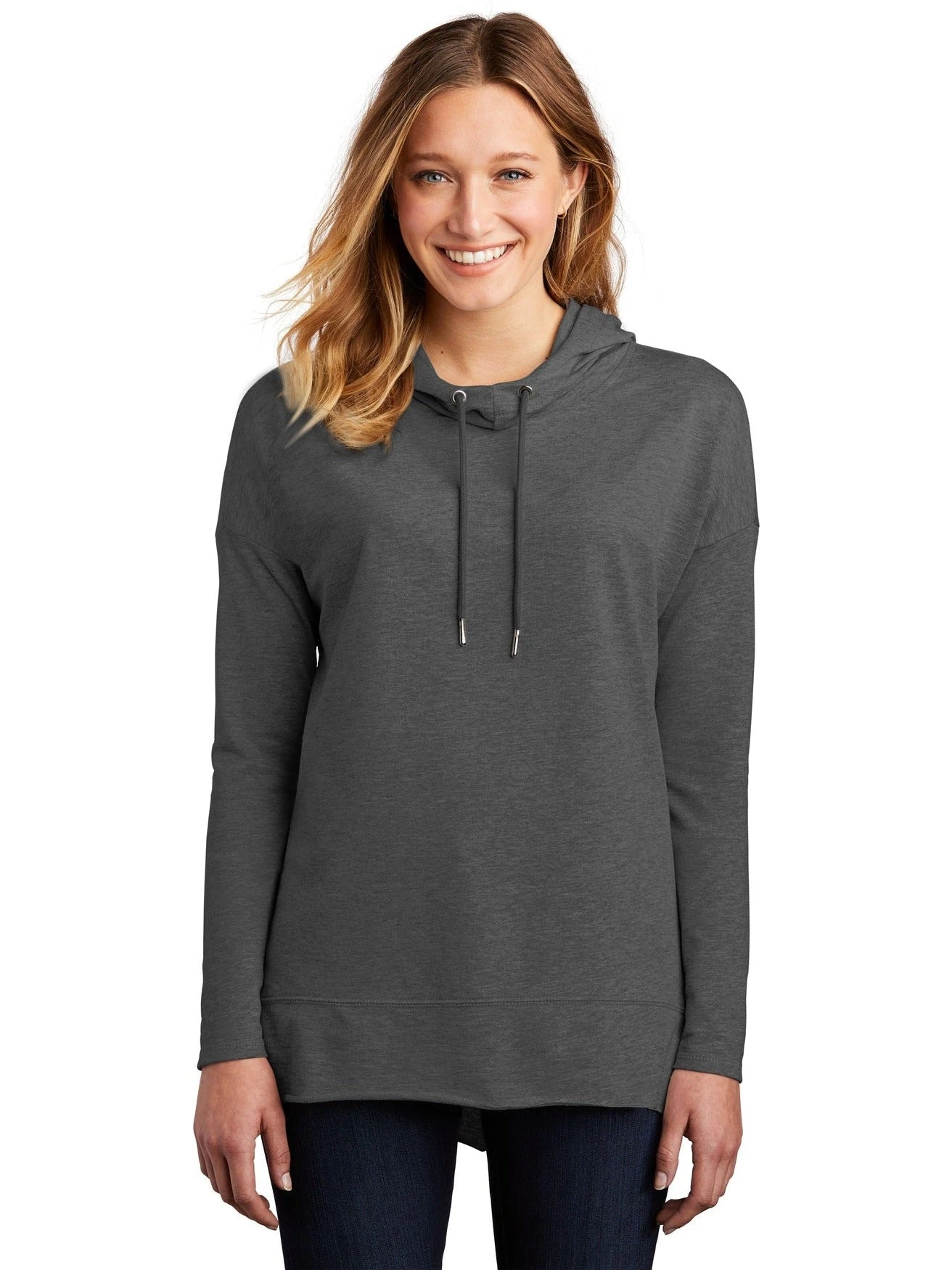 District Ladies Featherweight French Terry Hoodie 16 District Ladies Featherweight French Terry Hoodie - Image 16