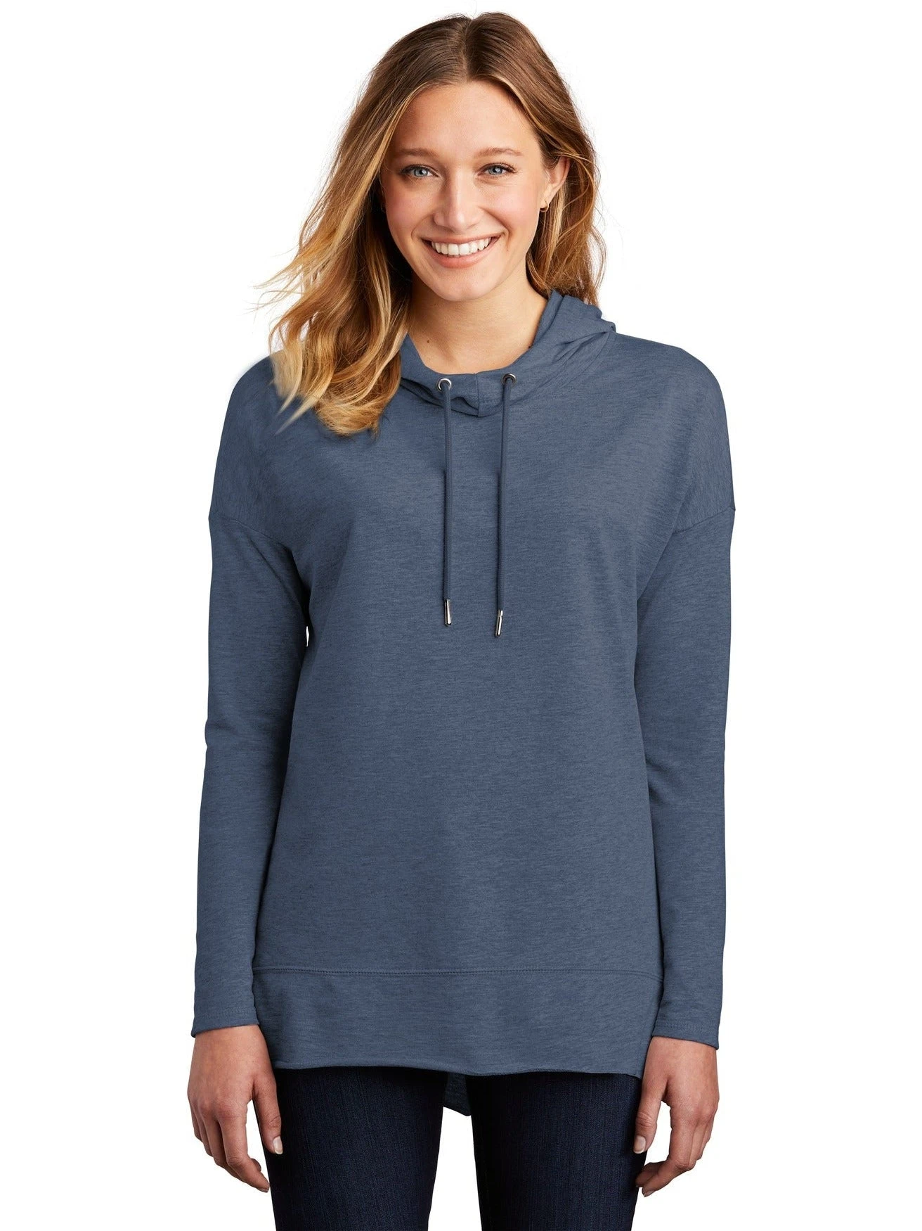 District Ladies Featherweight French Terry Hoodie 4 District Ladies Featherweight French Terry Hoodie - Image 4
