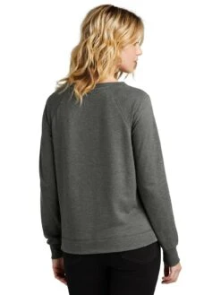 District Ladies Featherweight French Terry Long Sleeve Crewneck -Thread Logic Store District Ladies Featherweight French Terry Long Sleeve Crewneck 4