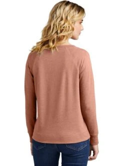 District Ladies Featherweight French Terry Long Sleeve Crewneck -Thread Logic Store District Ladies Featherweight French Terry Long Sleeve Crewneck 7