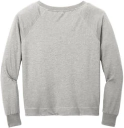 District Ladies Featherweight French Terry Long Sleeve Crewneck -Thread Logic Store District Ladies Featherweight French Terry Long Sleeve Crewneck 9