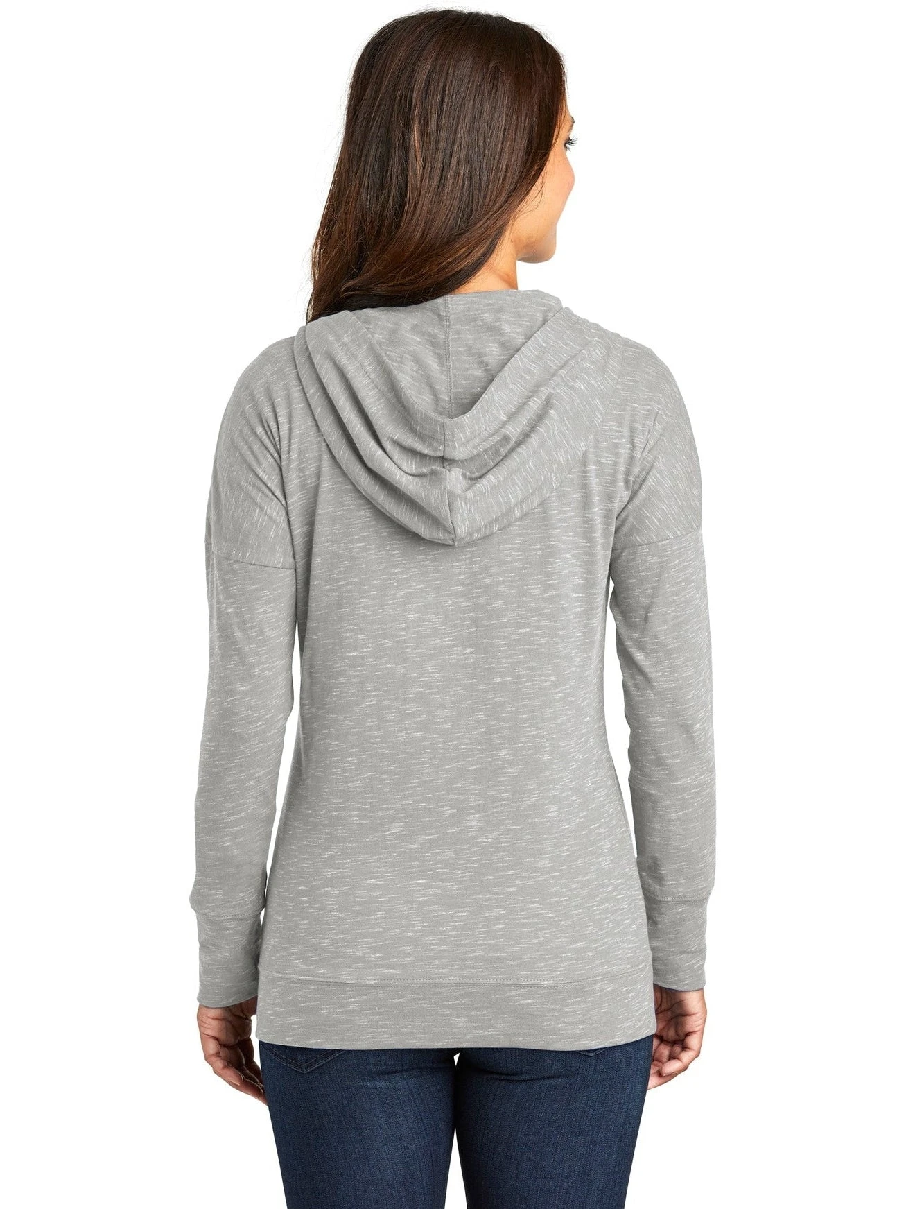 District Ladies Medal Full-Zip Hoodie 13 District Ladies Medal Full-Zip Hoodie - Image 13