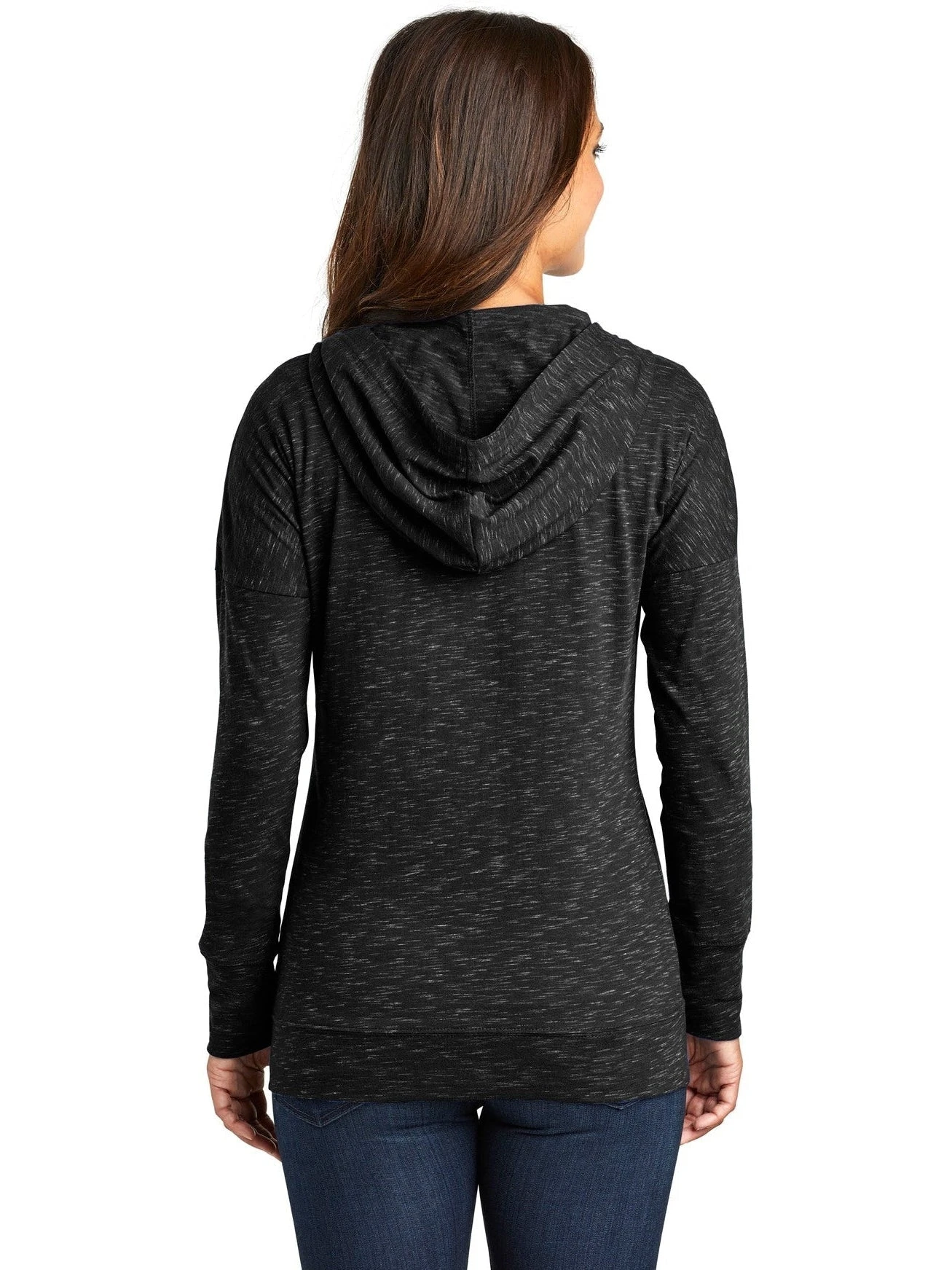 District Ladies Medal Full-Zip Hoodie 5 District Ladies Medal Full-Zip Hoodie - Image 5