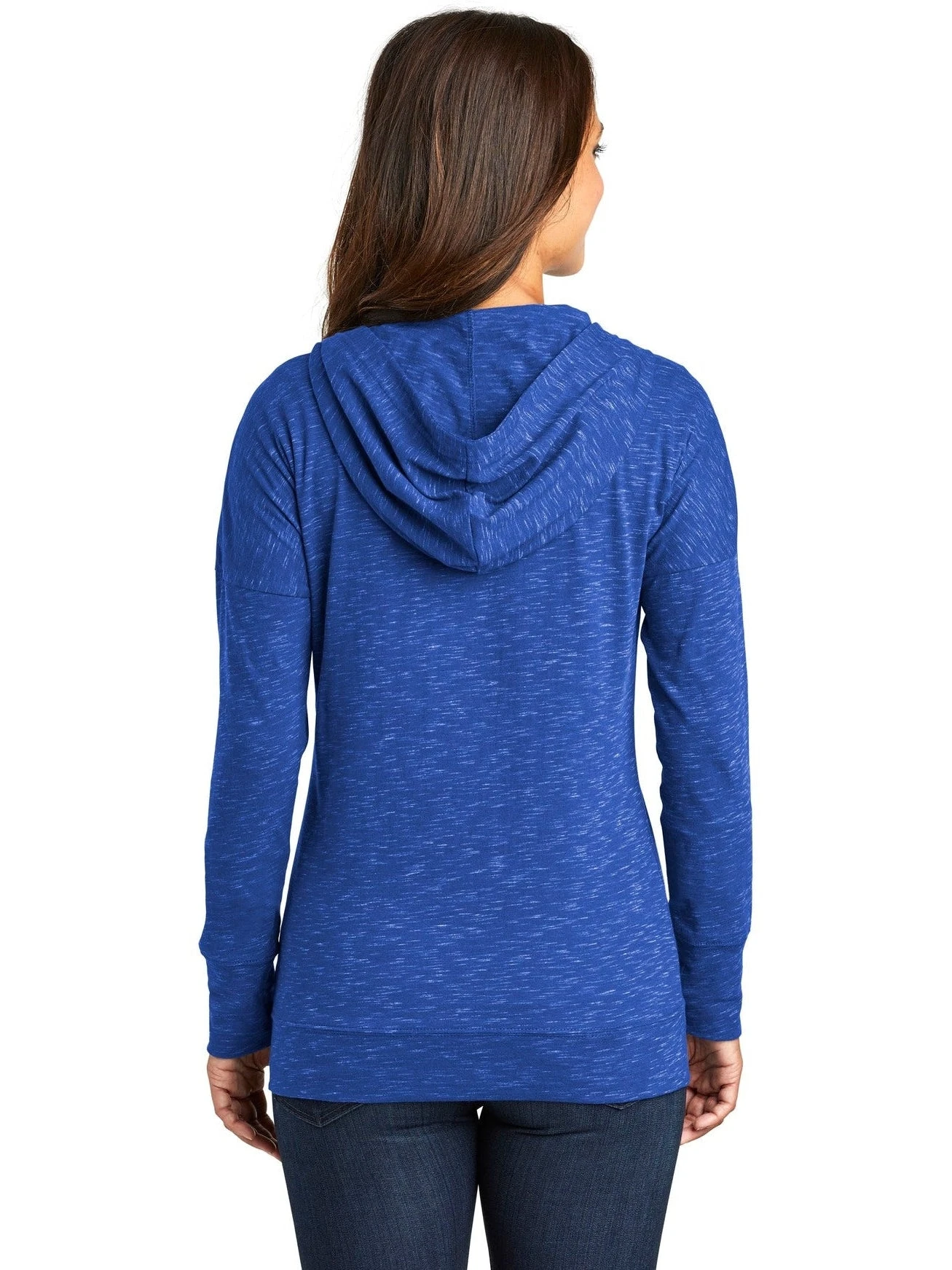 District Ladies Medal Full-Zip Hoodie 9 District Ladies Medal Full-Zip Hoodie - Image 9