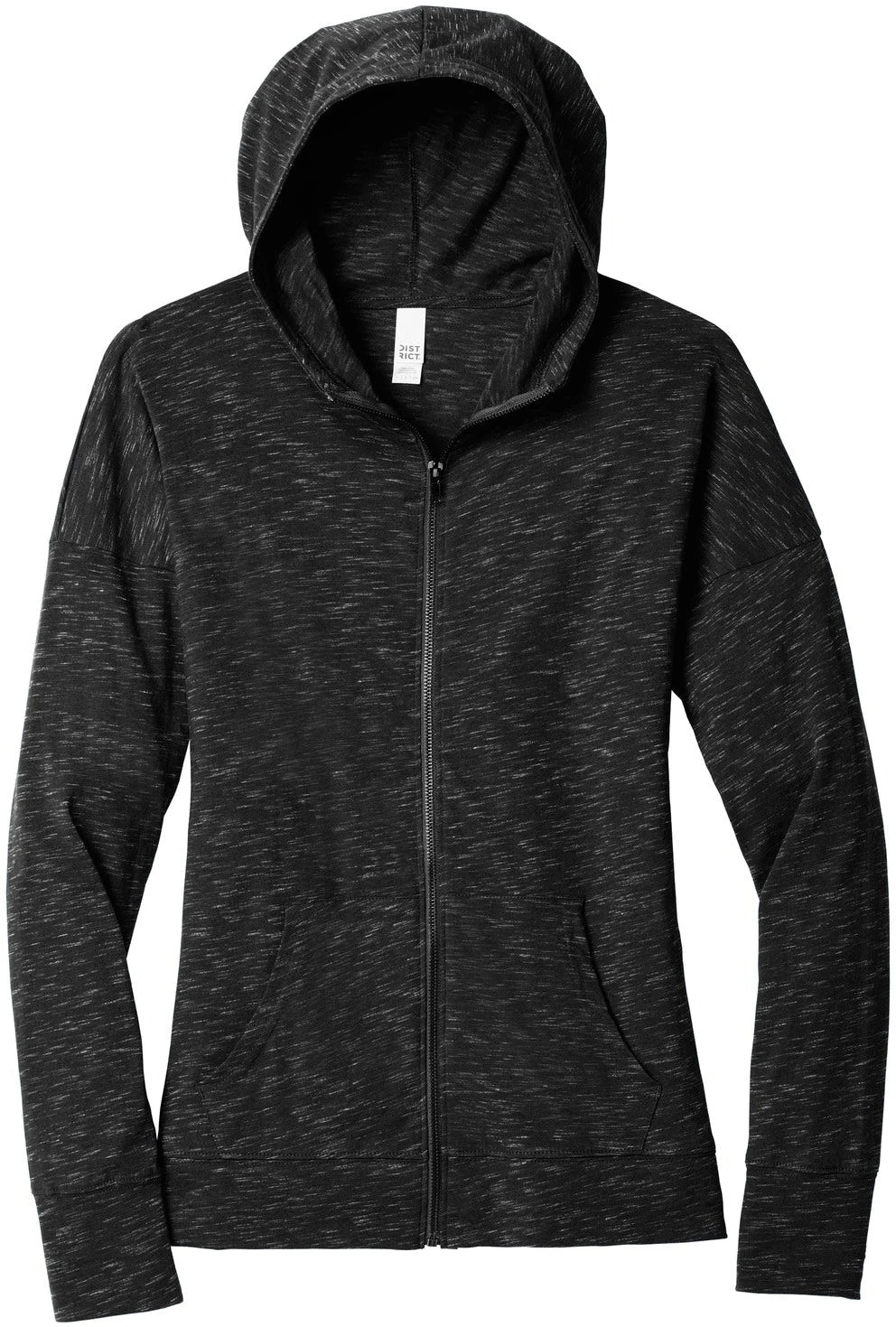 District Ladies Medal Full-Zip Hoodie 2 District Ladies Medal Full-Zip Hoodie - Image 2