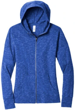 District Ladies Medal Full-Zip Hoodie 22 District Ladies Medal Full-Zip Hoodie -Thread Logic Store District Ladies Medal Full Zip Hoodie Deep Royal S 5