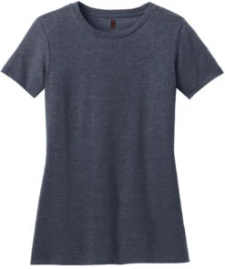 District Ladies Perfect Blend Tee 38 District Ladies Perfect Blend Tee -Thread Logic Store District Ladies Perfect Blend Tee Heathered Navy XS 17