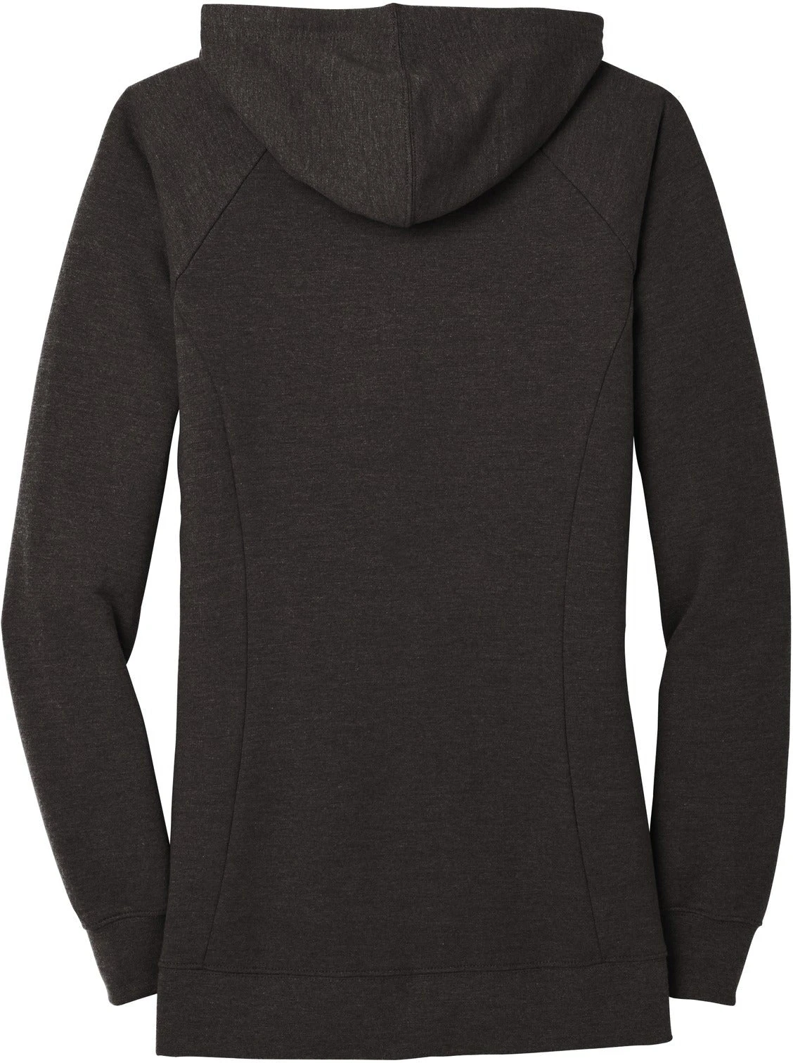 District Ladies Perfect Tri French Terry Full-Zip Hoodie 3 District Ladies Perfect Tri French Terry Full-Zip Hoodie - Image 3