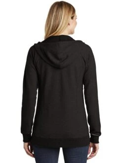 District Ladies Perfect Tri French Terry Full-Zip Hoodie 17 District Ladies Perfect Tri French Terry Full-Zip Hoodie -Thread Logic Store District Ladies Perfect Tri French Terry Full Zip Hoodie 4