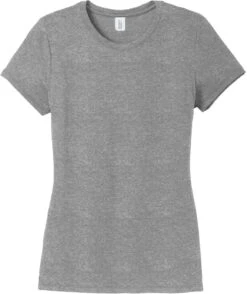 District Ladies Perfect Tri Tee -Thread Logic Store District Ladies Perfect Tri Tee Grey Frost XS 9