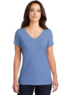 District Ladies Perfect Tri V-Neck Tee -Thread Logic Store District Ladies Perfect Tri V Neck Tee 15