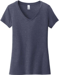 District Ladies Very Important Tee V-Neck -Thread Logic Store District Ladies Very Important Tee V Neck Heathered Navy XS 17