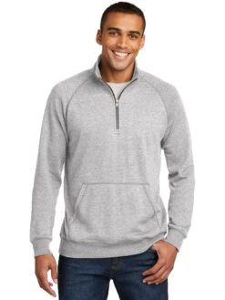 District Lightweight Fleece 1/4-Zip -Thread Logic Store District Lightweight Fleece 14 Zip 11